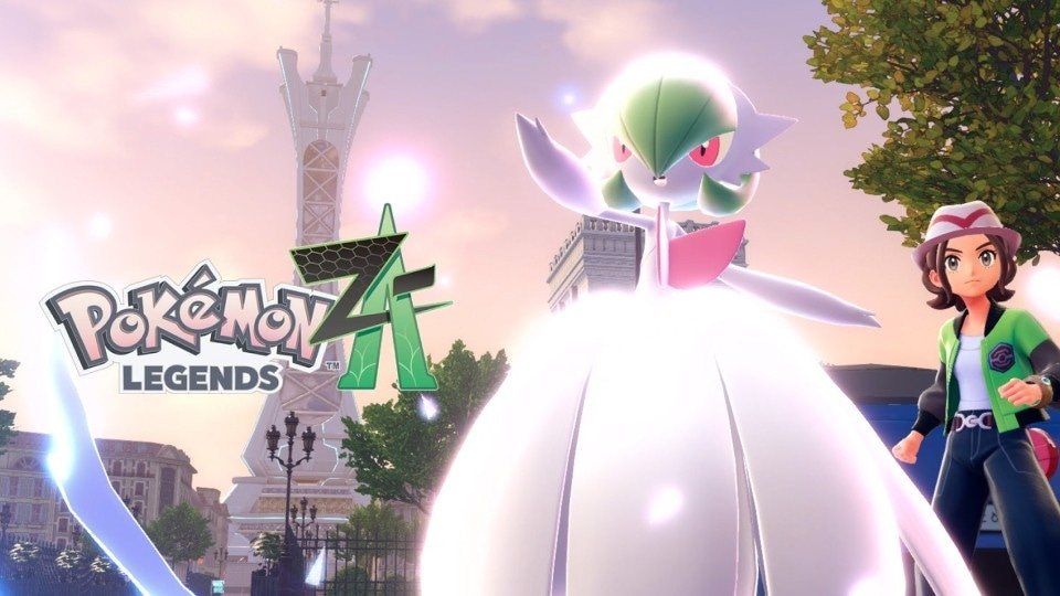 Image with the Pokemon Legends Z-A logo and a big Pokemon on the right.